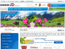 Tablet Screenshot of herbatkiajurwedyjskie.pl